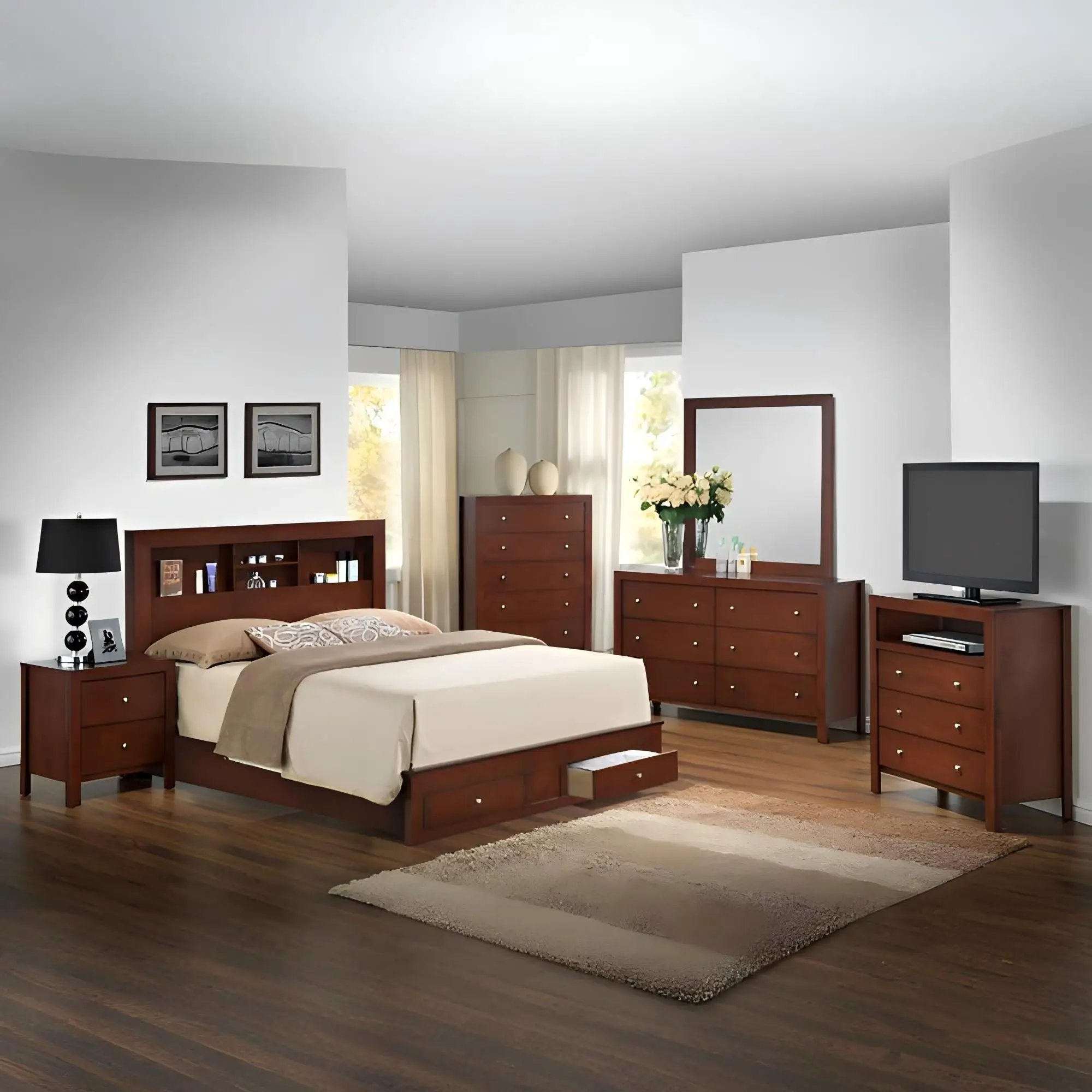 Stylish Storage Bed For Modern Spaces by Unique Piece Furniture