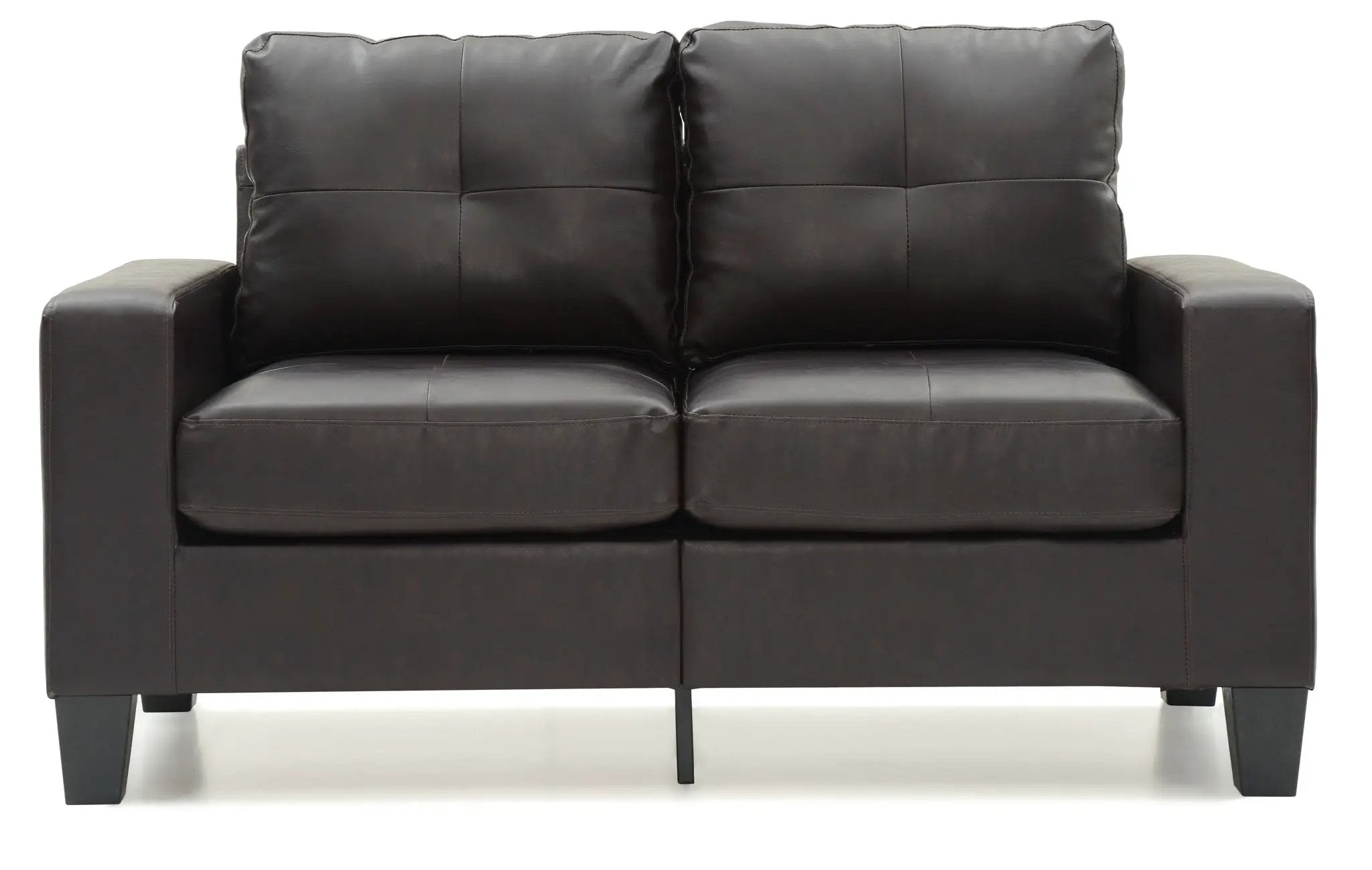 Newbury - Track Arm Loveseat For Cozy Spaces by Unique Piece Furniture