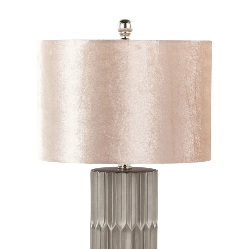 Tania - Contemporary Table Lamp - Brown / Metallic Brown / Champagne by HouseOfZazla