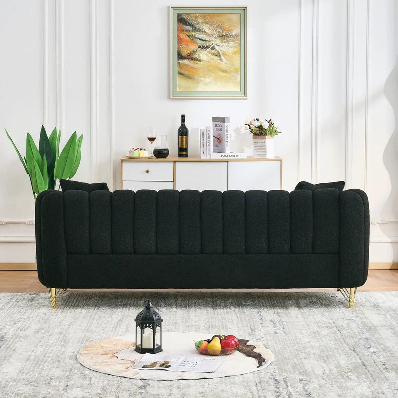 Oversized Sofa, Deep Tufted Couch by Unique Piece Furniture
