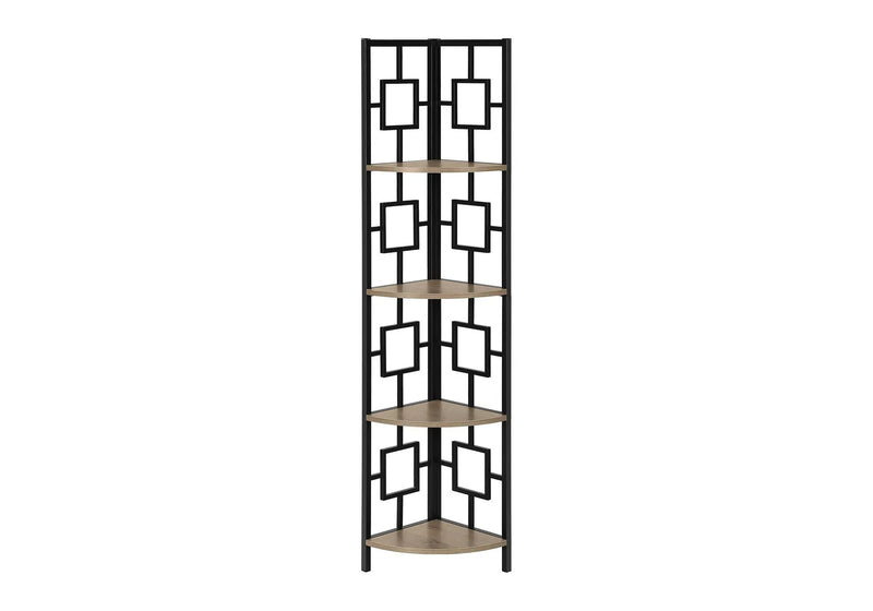4 Tier Corner Bookshelf - Contemporary & Modern by HouseOfZazla