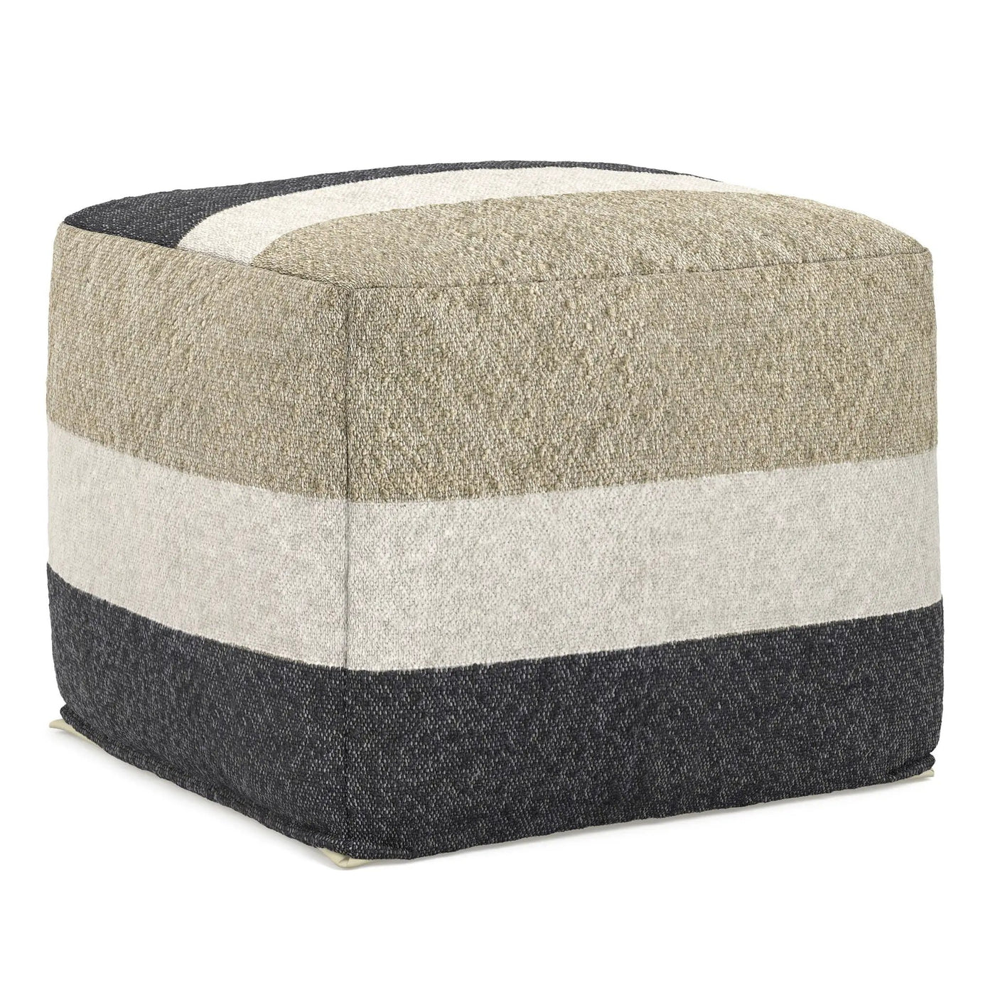 Clay - Square Pouf, Upholstered by HouseOfZazla