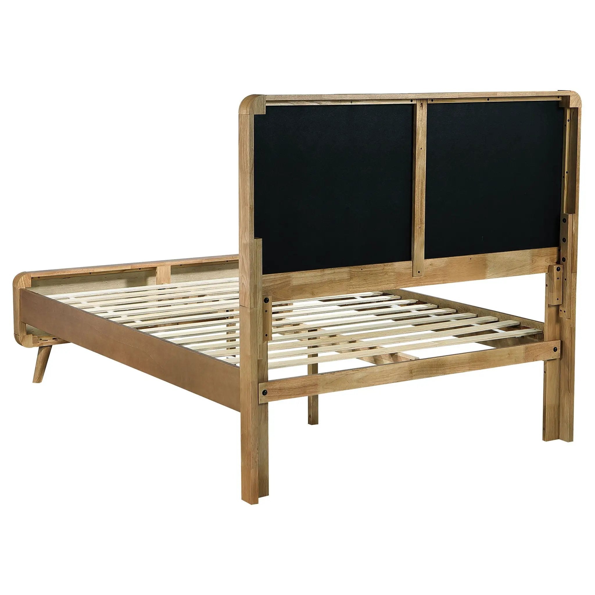 Robyn Wood Full Platform Bed Light Ash by Unique Piece Furniture