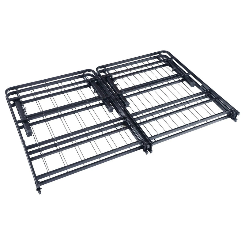 Mabel Metal Queen Mattress Support Platform Bed Black by Unique Piece Furniture