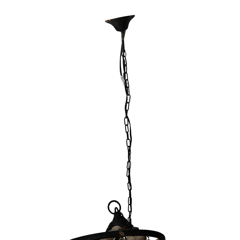 Large Beaded 4-Light Chandelier by HouseOfZazla
