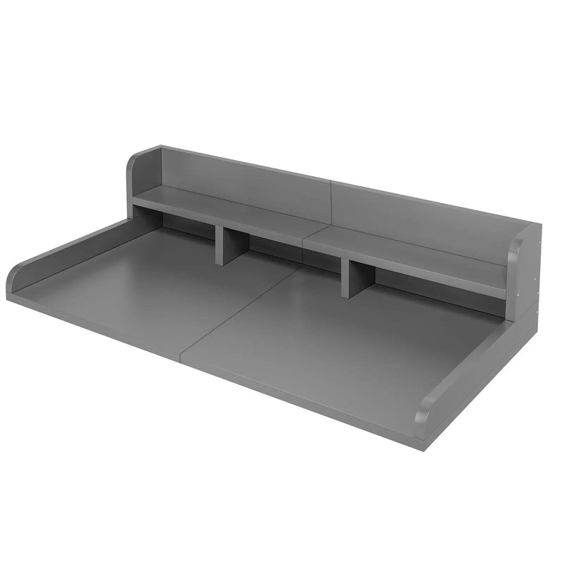 Washer Dryer Countertop with Non-slip Pads, Gray by HouseOfZazla