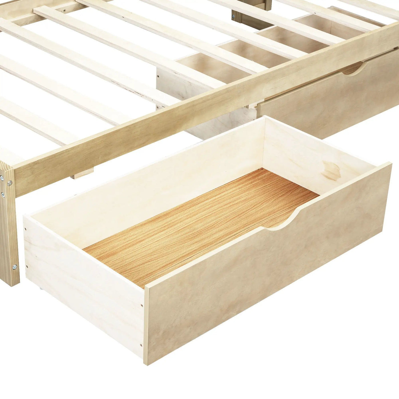 Daybed With 2 Storage Drawers, Storage Cabinets, USB Ports by HouseOfZazla