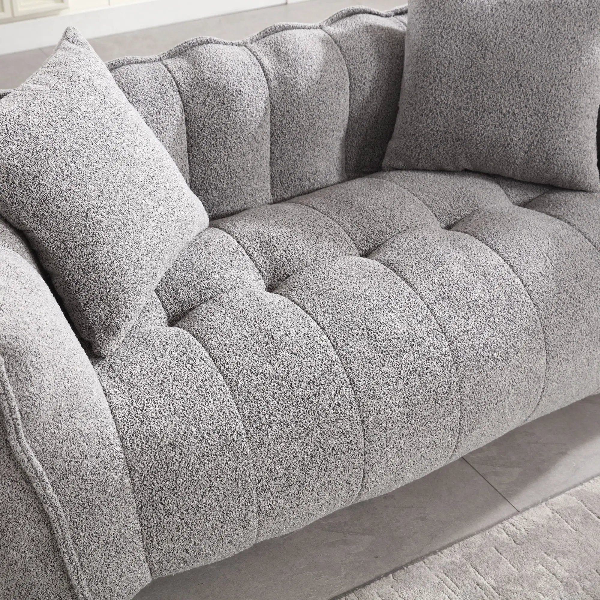 Cozy Beanbag Chair With High Resilience Foam Core For 2 by HouseOfZazla