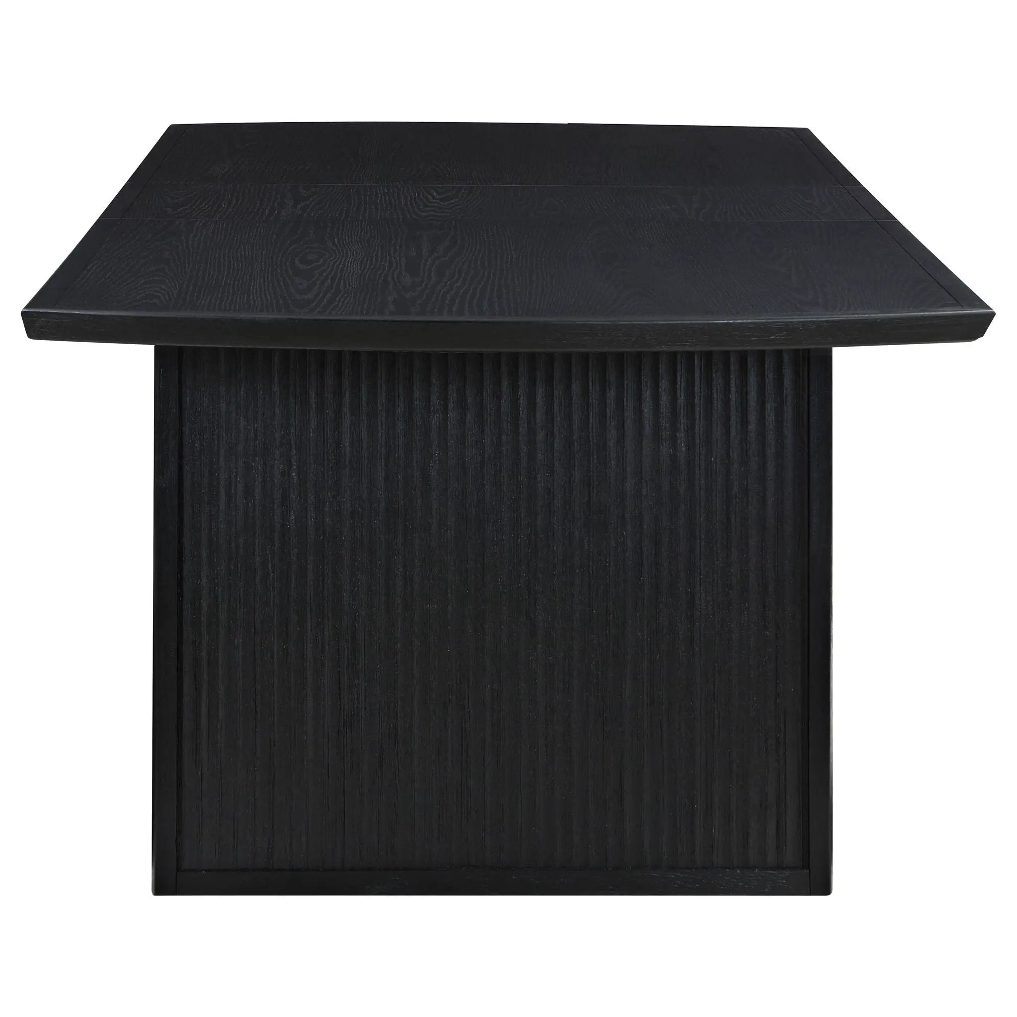 Brookmead 100-inch Extension Leaf Dining Table Black by Unique Piece Furniture