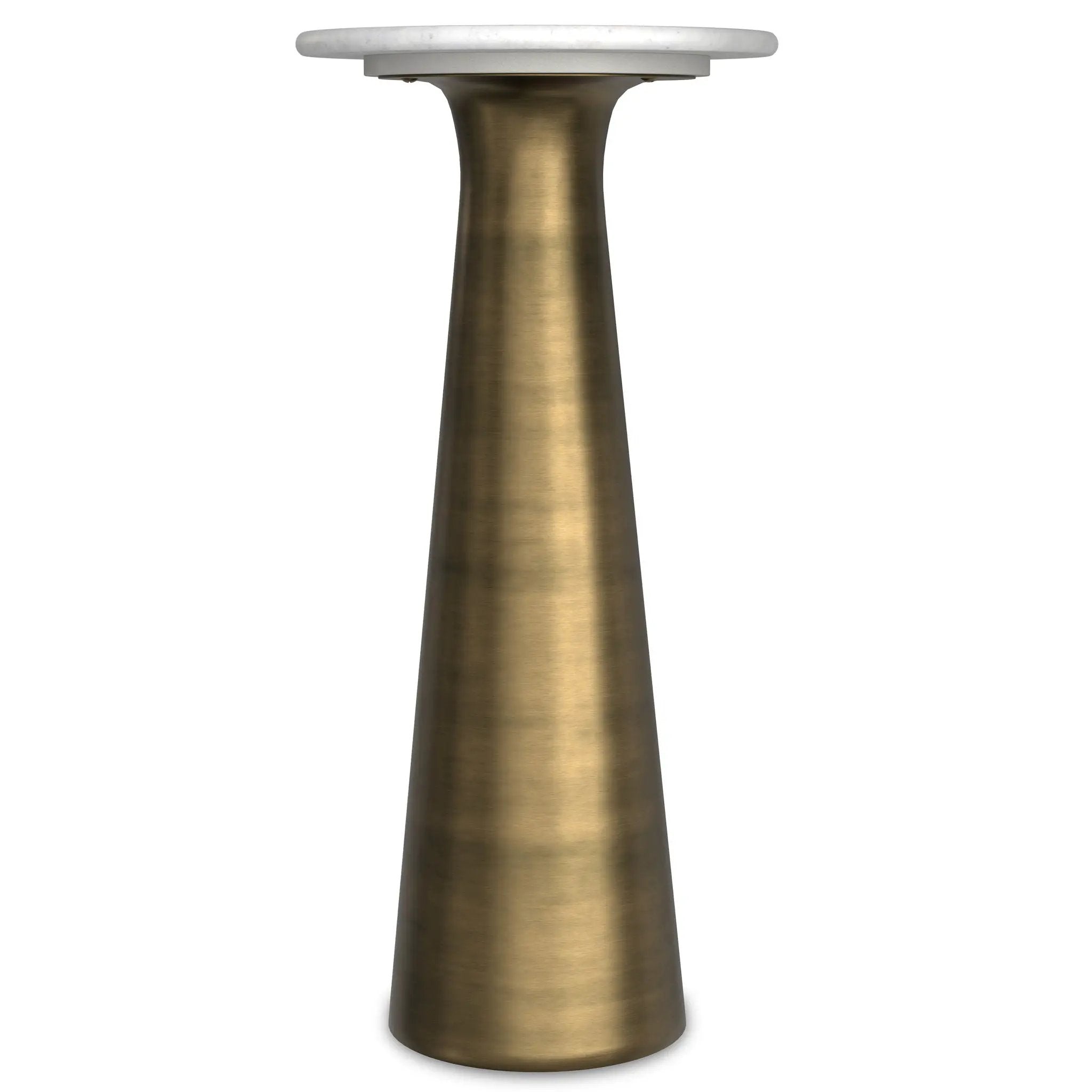 Nicollette - Side Table - Antique Brass by Unique Piece Furniture