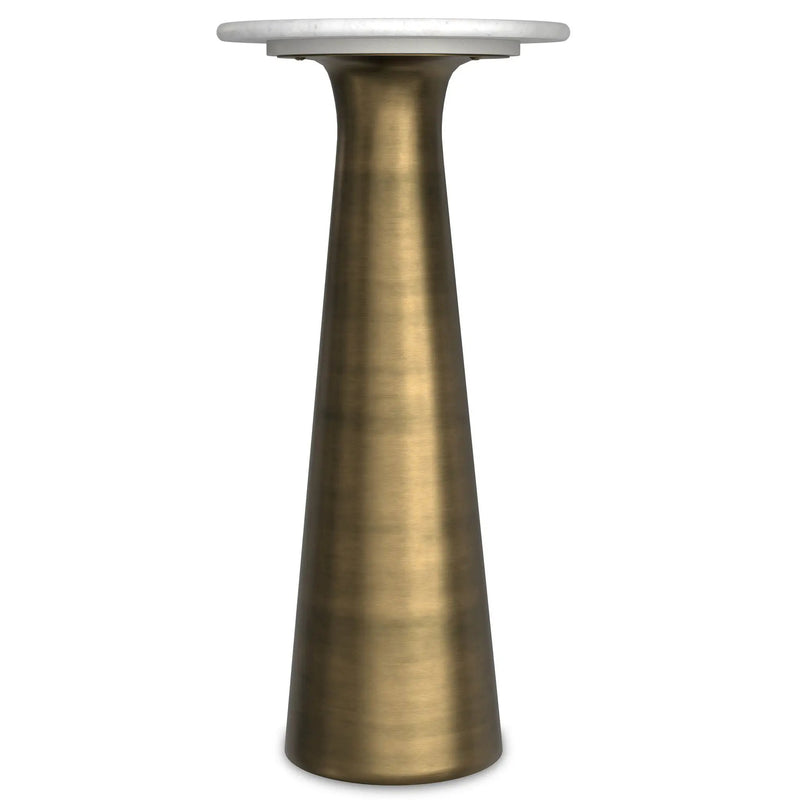 Nicollette - Side Table - Antique Brass by HouseOfZazla