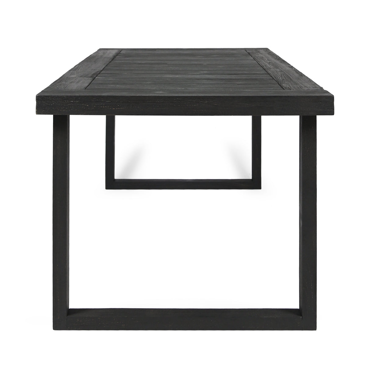 2-Piece Solid Acacia Wood Outdoor Dining Set, photo 6 of 10