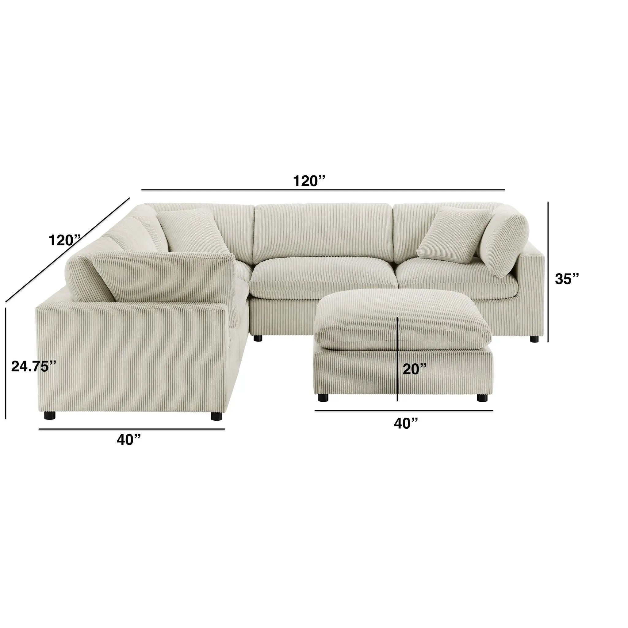 Chelsea - Modular Sectional by HouseOfZazla