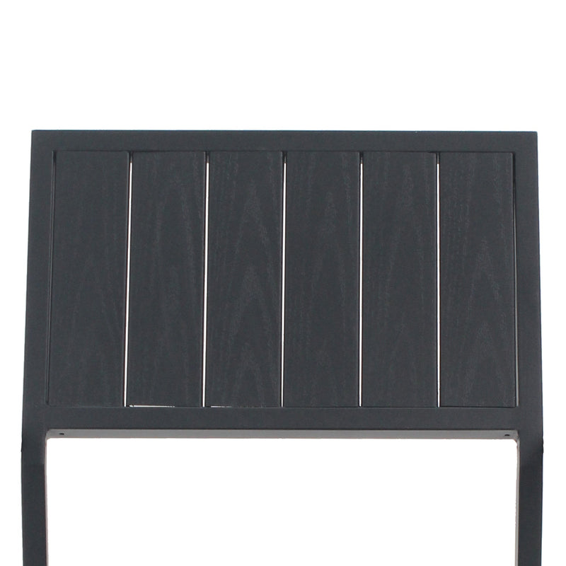 Modern Outdoor Indoor Metal Side Chair - Set of 2 by HouseOfZazla