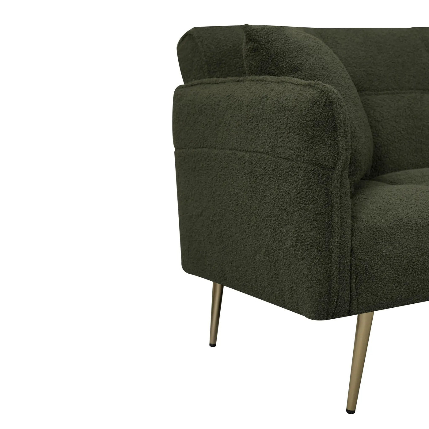 Convertible Double Futon Sofa Bed With Folding Armrests For Living Rooms by HouseOfZazla