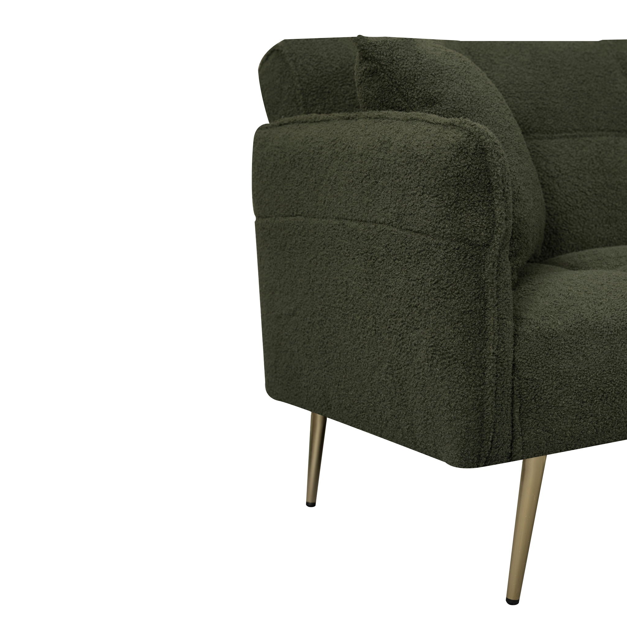 Convertible Double Futon Sofa Bed With Folding Armrests For Living Rooms by HouseOfZazla