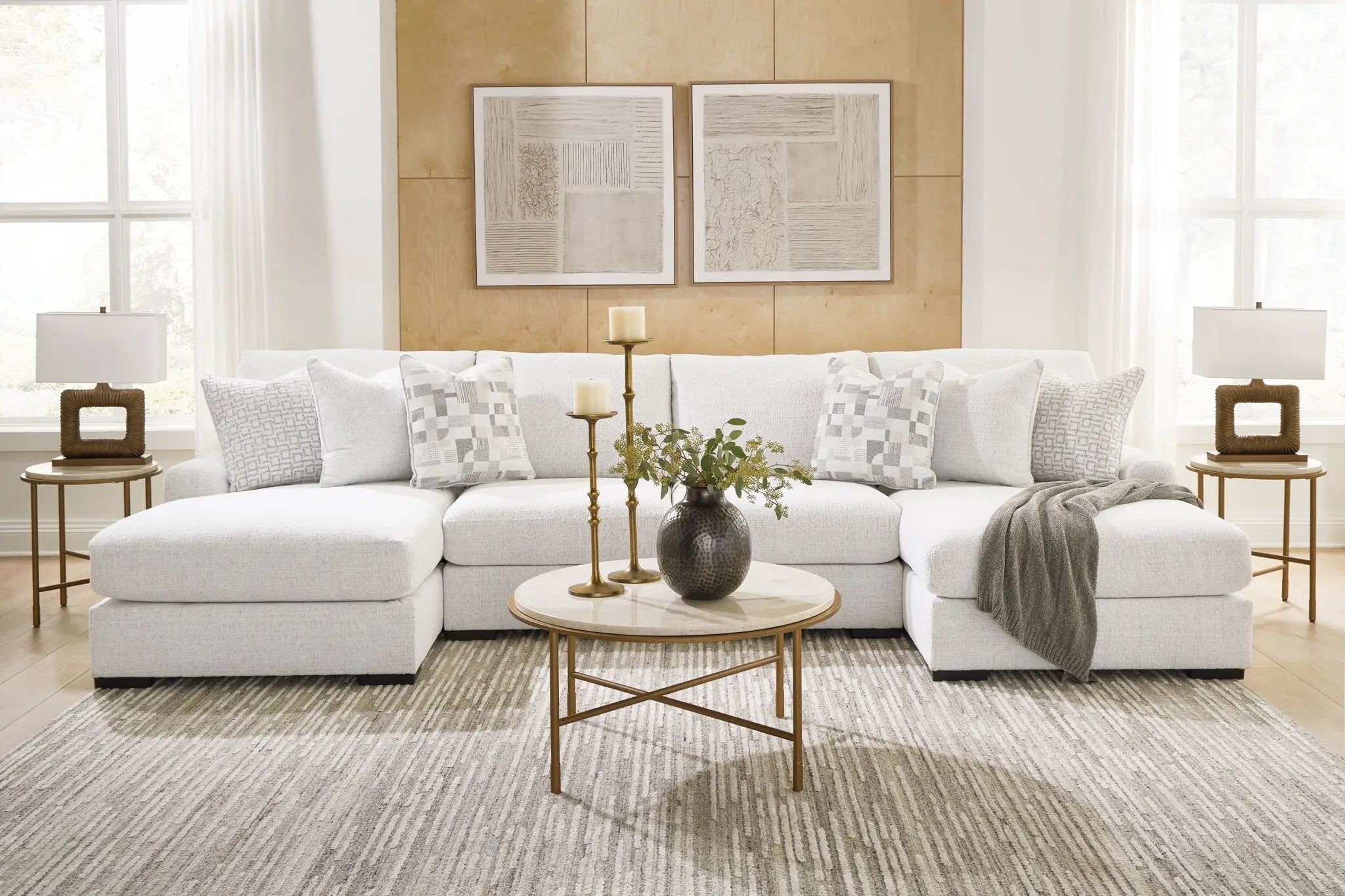 Misty-Lakes - Sectional by Unique Piece Furniture
