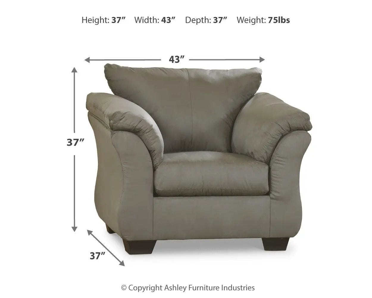 Darcy - Arm Chair by Unique Piece Furniture