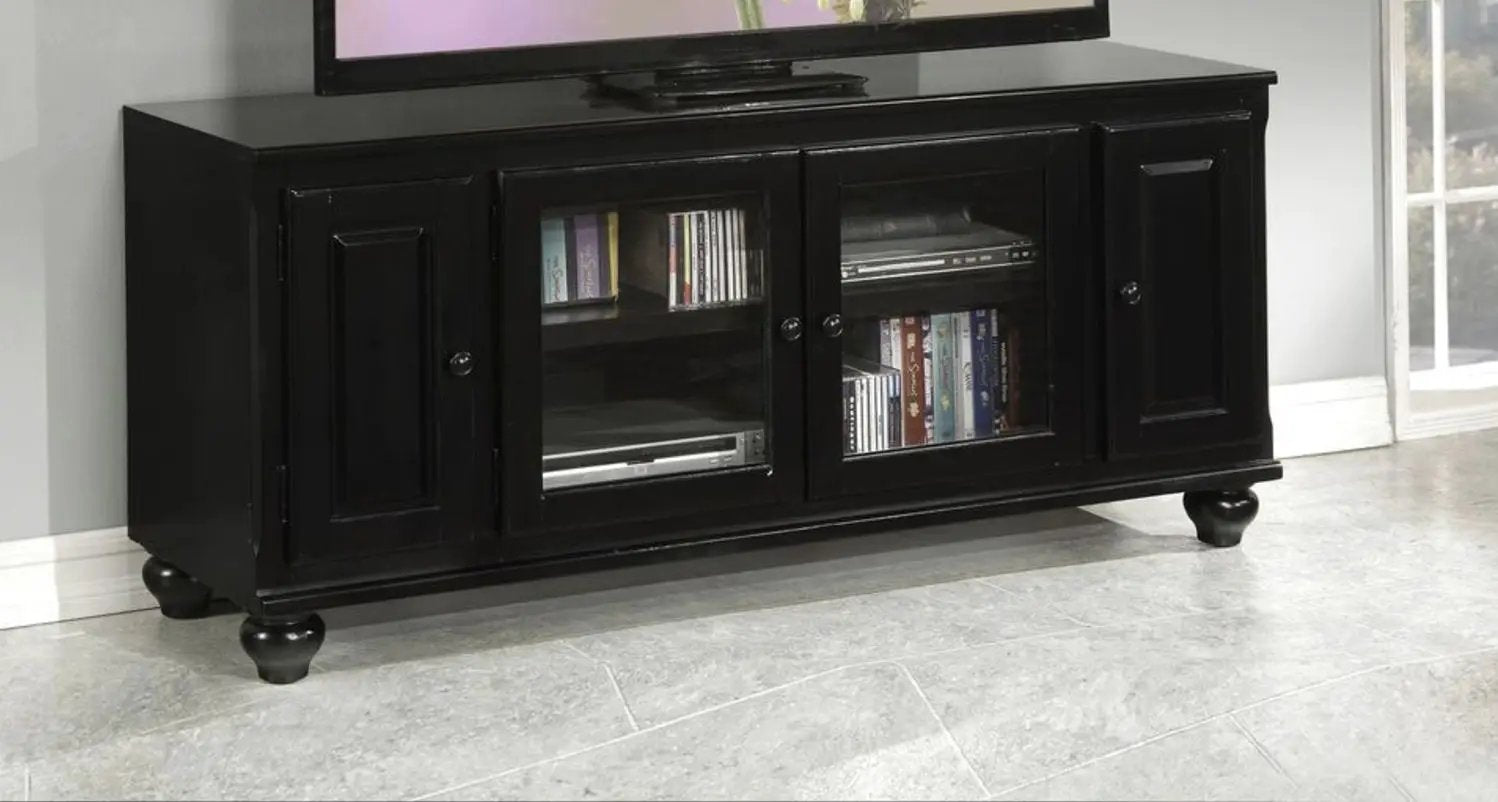 Ferla - TV Stand - Black by Unique Piece Furniture