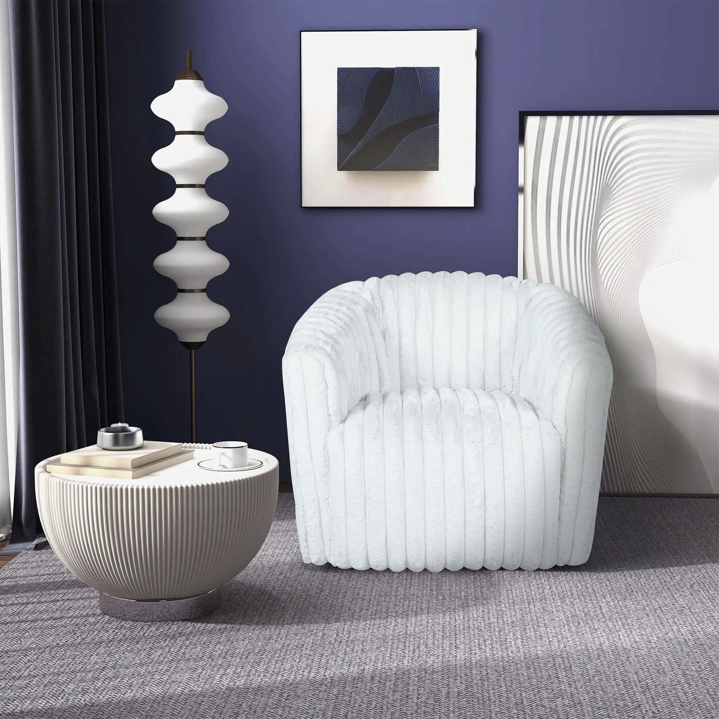 Mira - Modern Comfort Swivel Chair by HouseOfZazla