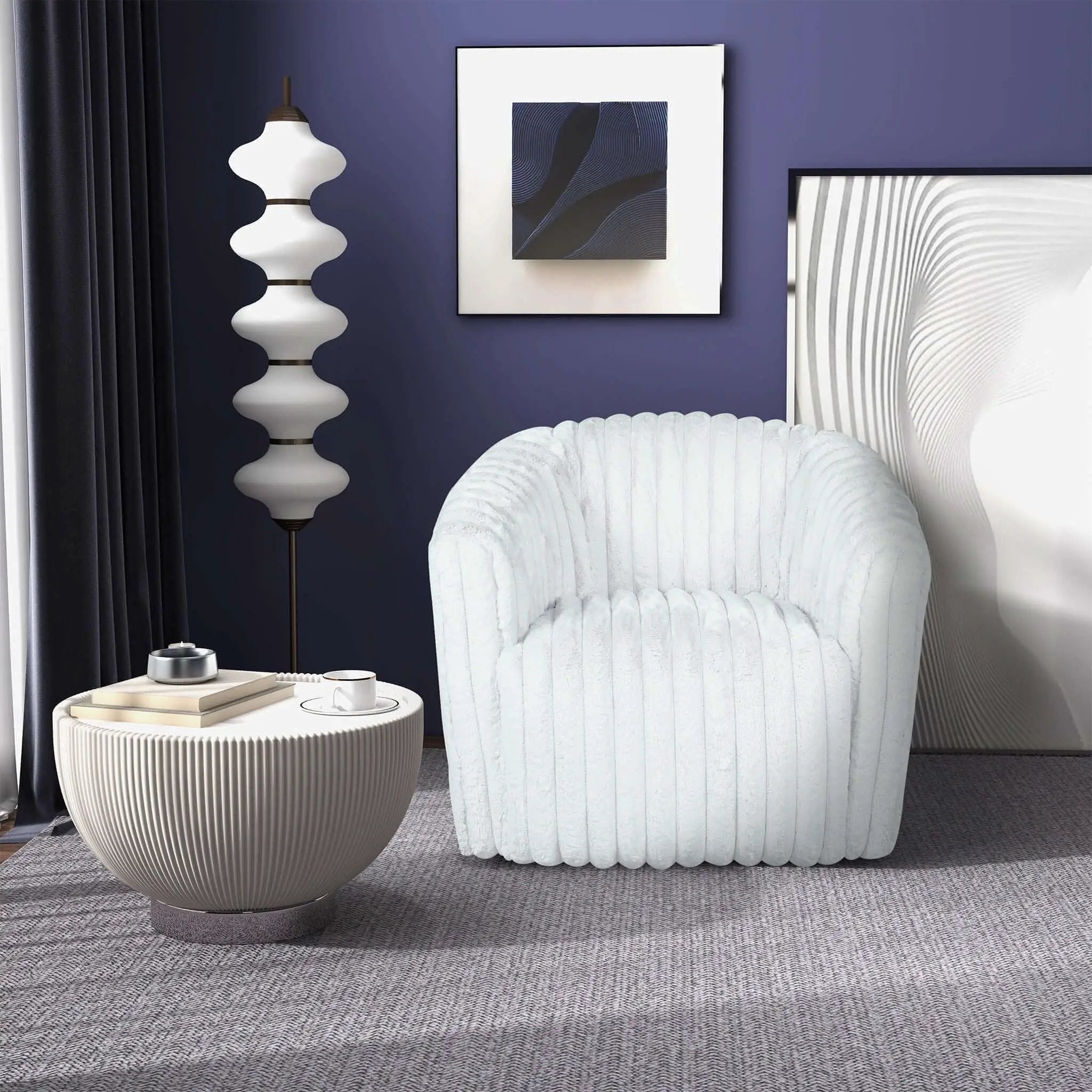 Mira - Modern Comfort Swivel Chair by HouseOfZazla