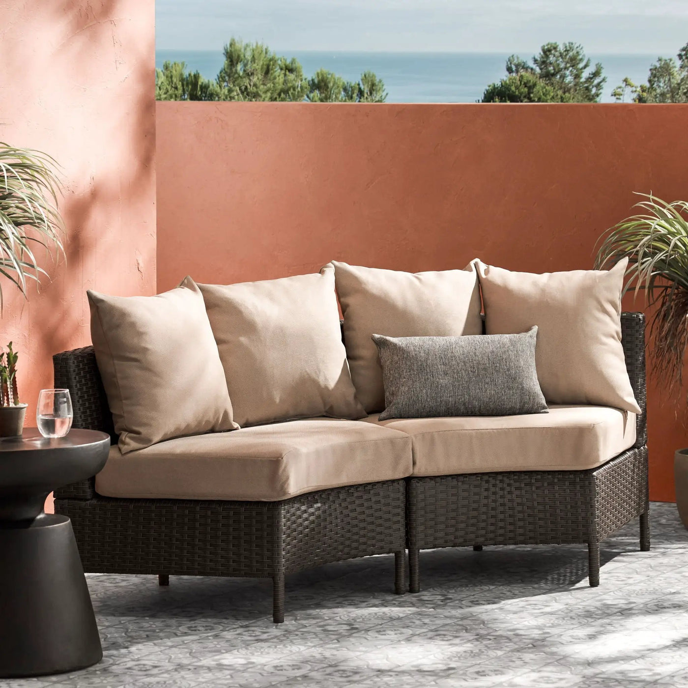 Pt Limon Modern Outdoor Single Sofa by HouseOfZazla