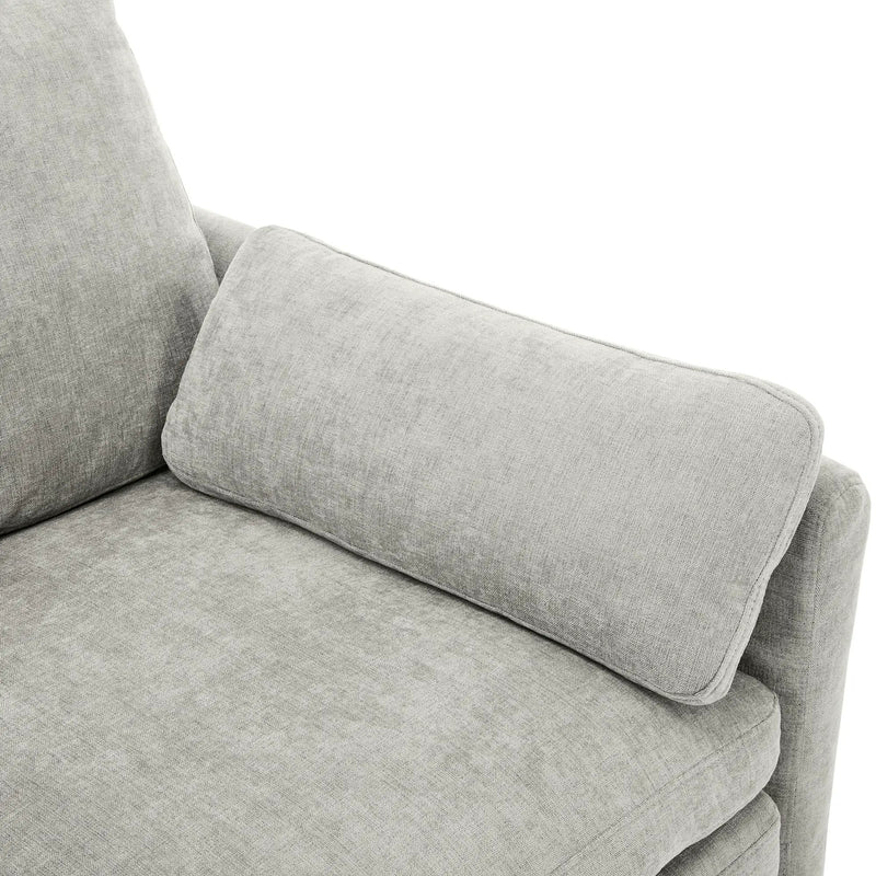 Cozy Upholstered 3 Seater Sofa Cushion For Living Room by HouseOfZazla