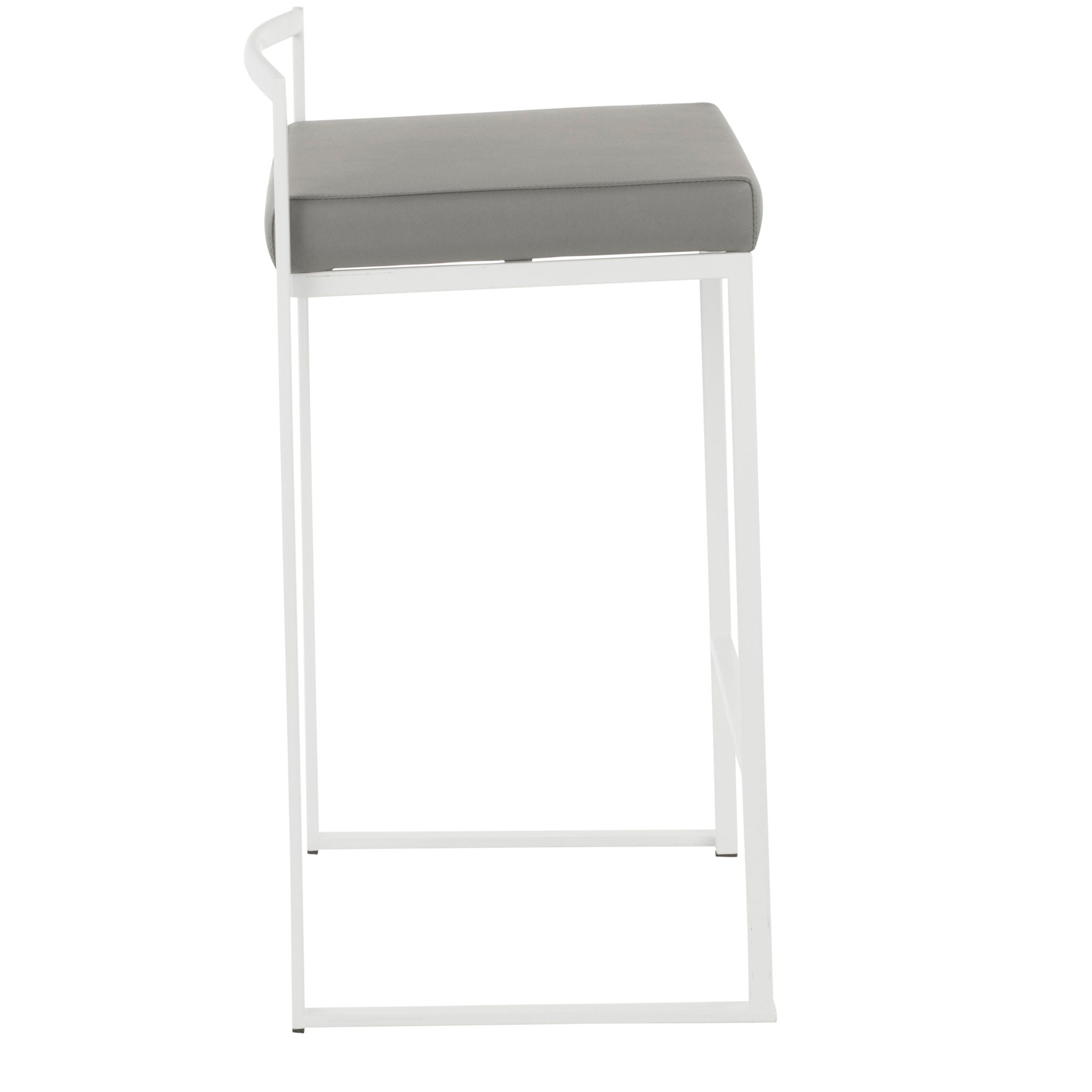 Fuji - Simple Elegance, Contemporary Stackable Counter Stool by HouseOfZazla