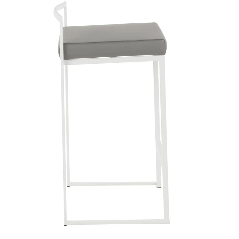 Fuji - Simple Elegance, Contemporary Stackable Counter Stool by Unique Piece Furniture