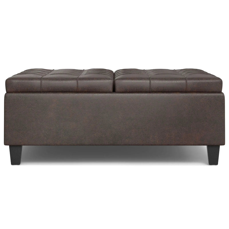 Harrison - Large Coffee Table Storage Ottoman by Unique Piece Furniture