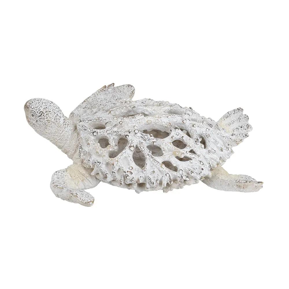 Decorative Polyresin Turtle Statue by HouseOfZazla