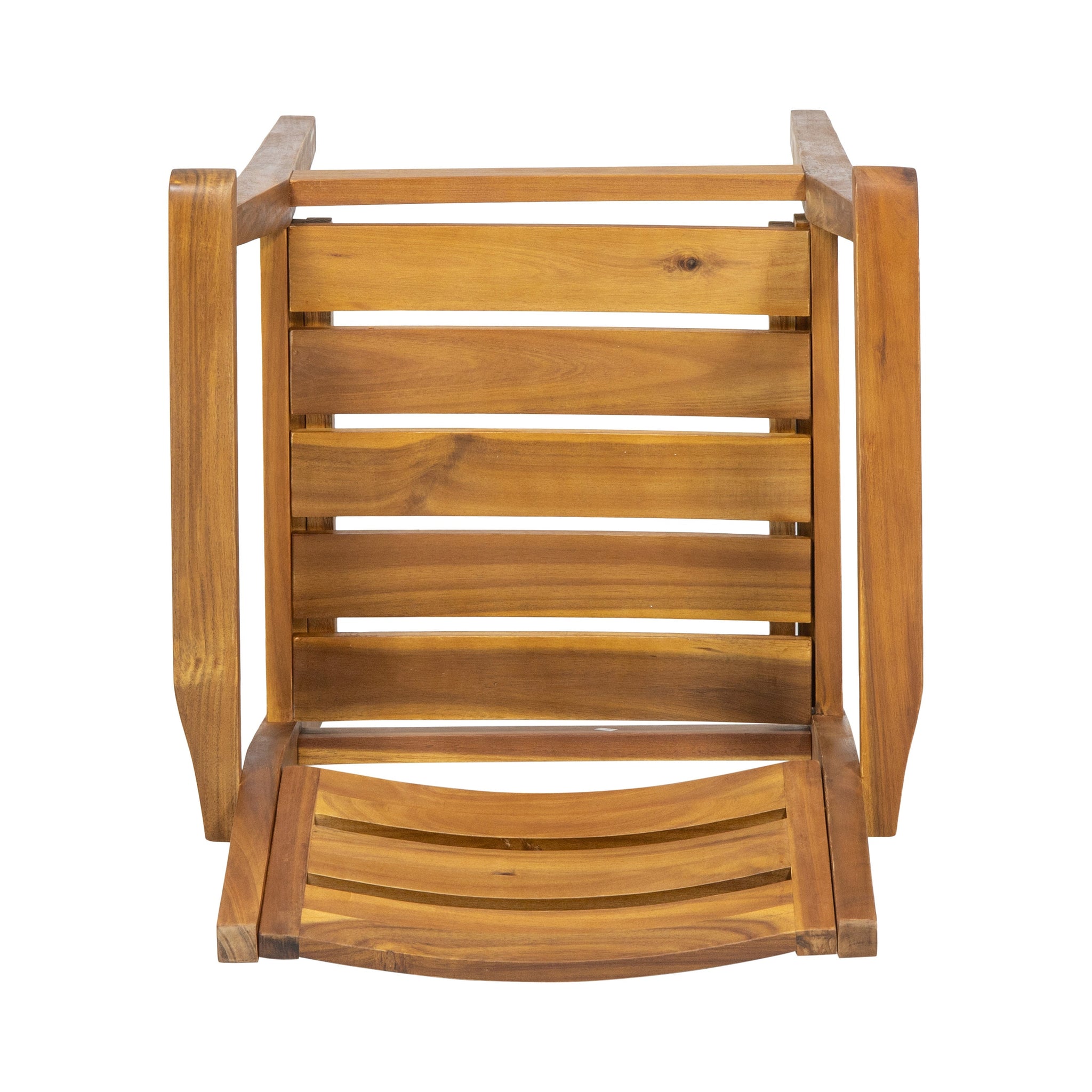 Stamford Dining Chairs Set of 2, Acacia Wood Patio Armchair by HouseOfZazla