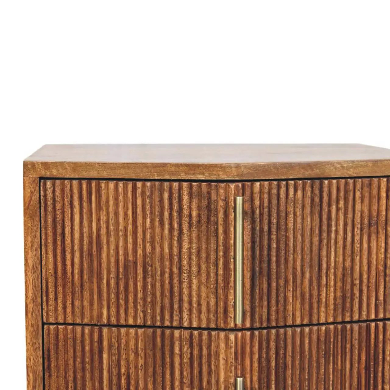 Solid Wood Louvre Bedside Unit by HouseOfZazla