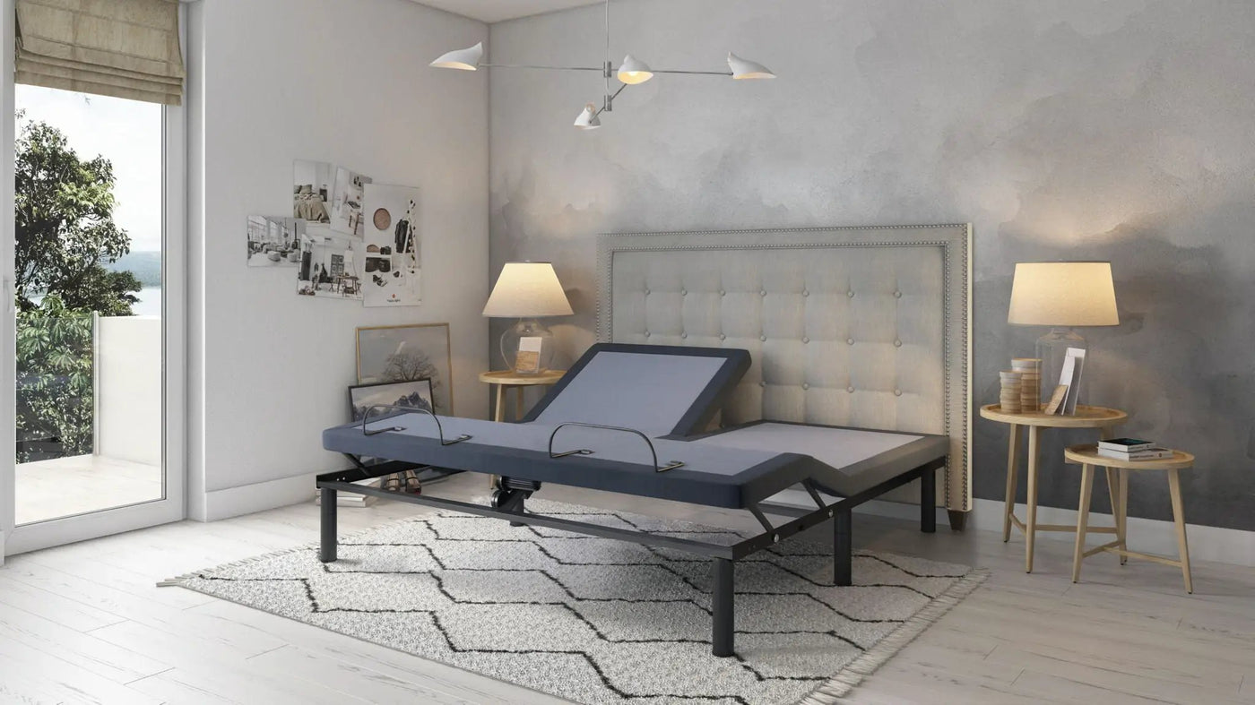 Bt3000 - Flex Head Adjustable Bed Base With Head And Foot Position Adjustment by HouseOfZazla