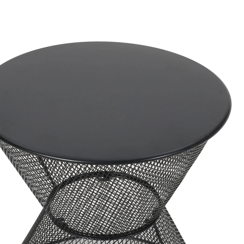 Nevada Contemporary Side Table With Design by HouseOfZazla