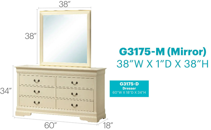 Elegant Traditional Storage Dresser by Unique Piece Furniture