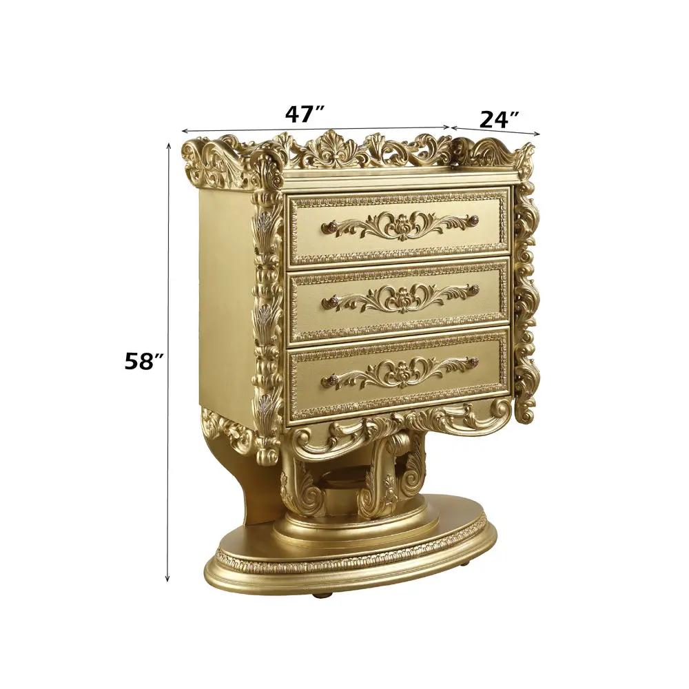 Bernadette - Chest - Gold by Unique Piece Furniture