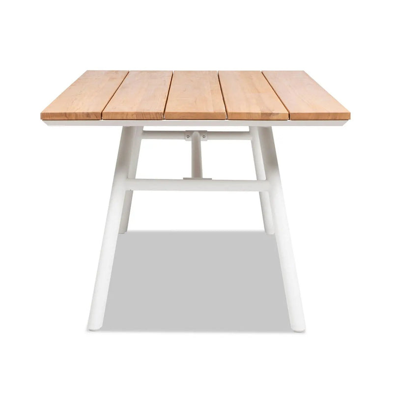 Maiden - 6 Seater Patio Dining Table - Natural Teak by Unique Piece Furniture