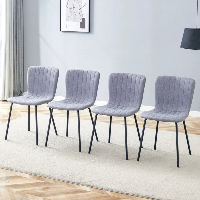 Luxury Minimalist Dining Chairs (Set of 4) by HouseOfZazla