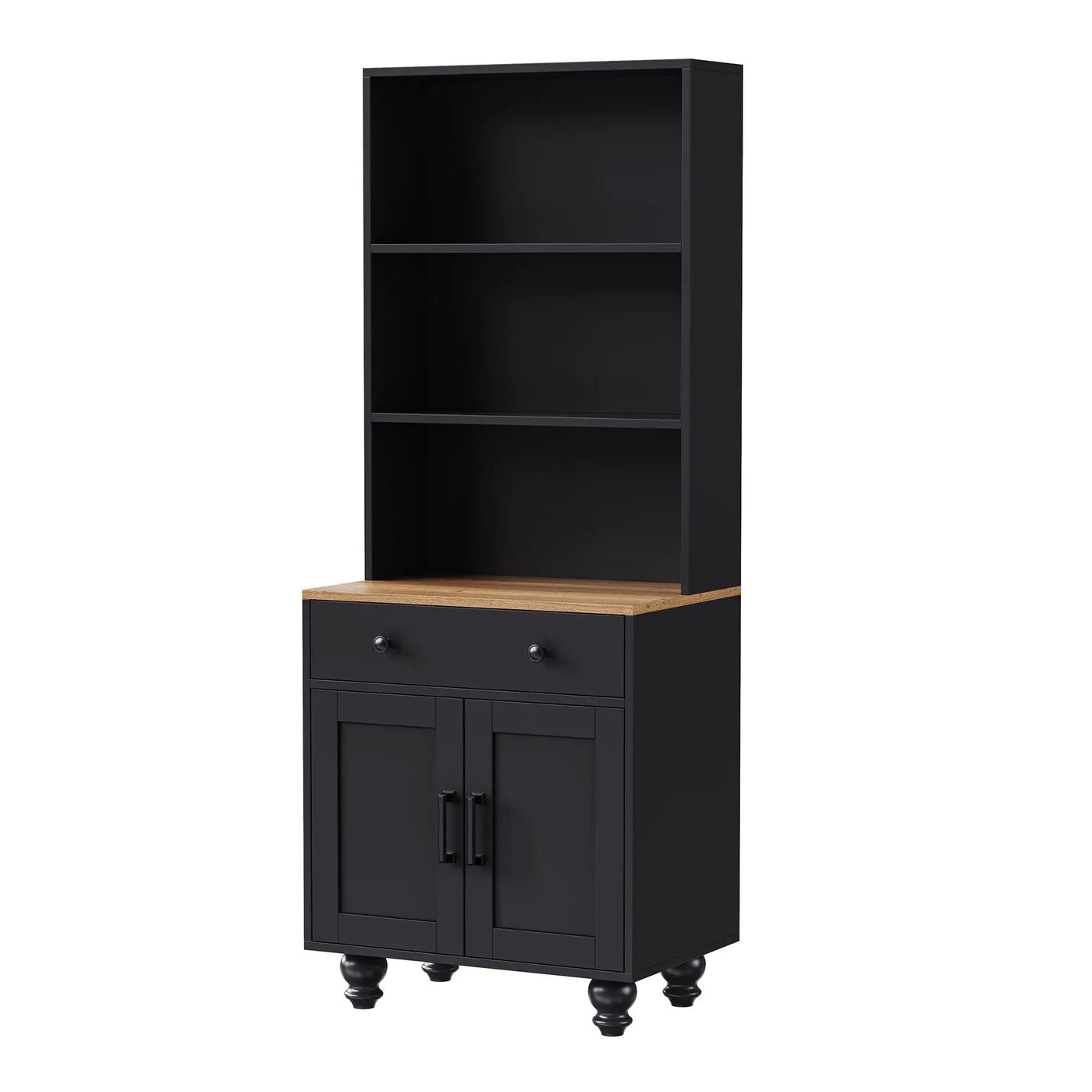 On-Trend Farmhouse Storage Cabinet with Adjustable Shelves by HouseOfZazla