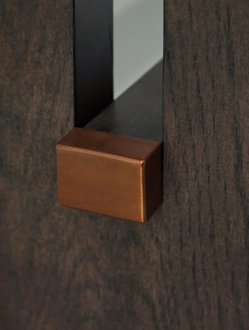 Burkhaus - Sofa Table - White / Dark Brown by Unique Piece Furniture