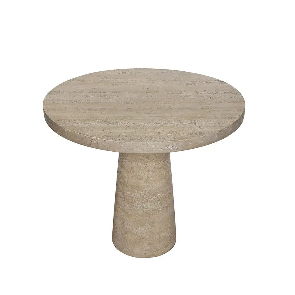 Round Dining Table With Pedestal Base by HouseOfZazla