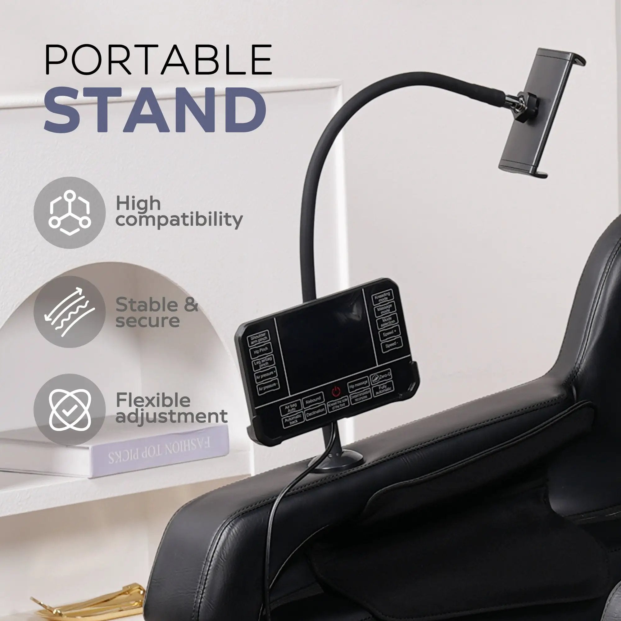 Massage Chair Recliner with Zero Gravity and Full Body Air Pressure by HouseOfZazla