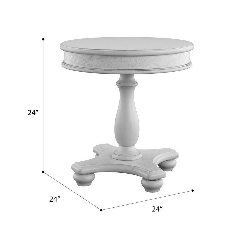 Round End Table - Gray by Unique Piece Furniture