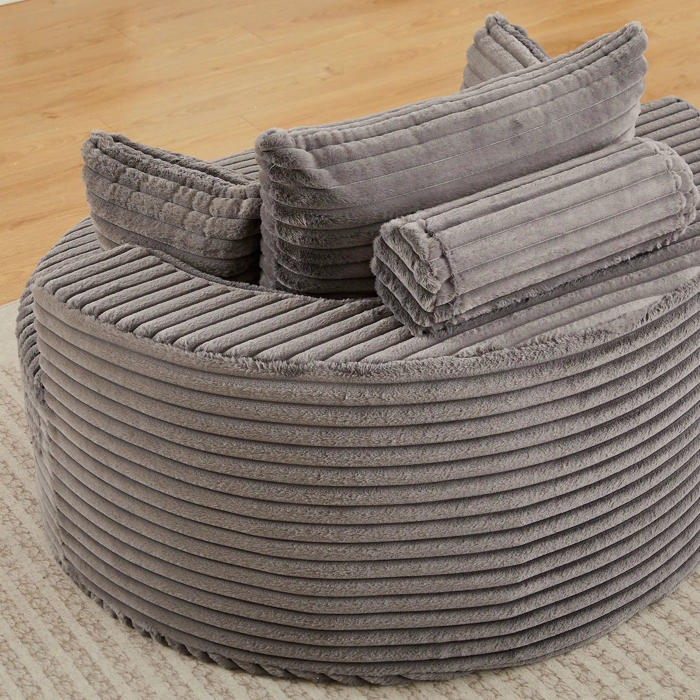 Modern Single Sofa With Backrest Pillow For Living Room by HouseOfZazla