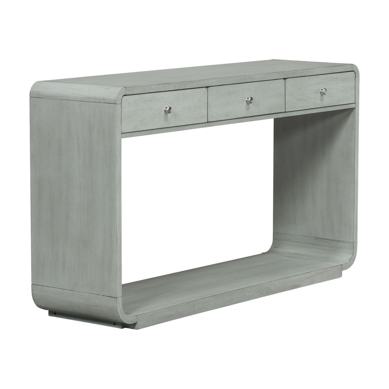 Console Table With 3 Drawers And Display Shelf by HouseOfZazla