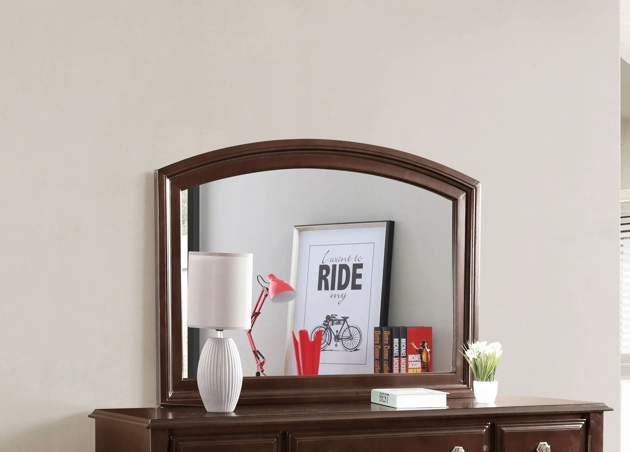 Ashford - Mirror - Cappuccino by Unique Piece Furniture