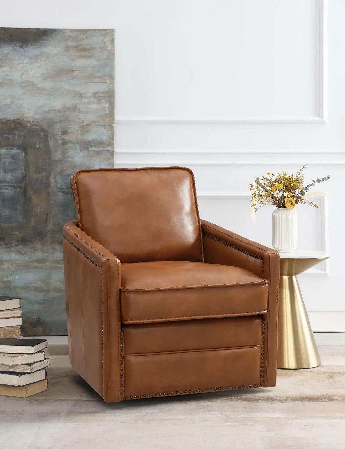 Rocha Aire Swivel Chair With Glider by HouseOfZazla