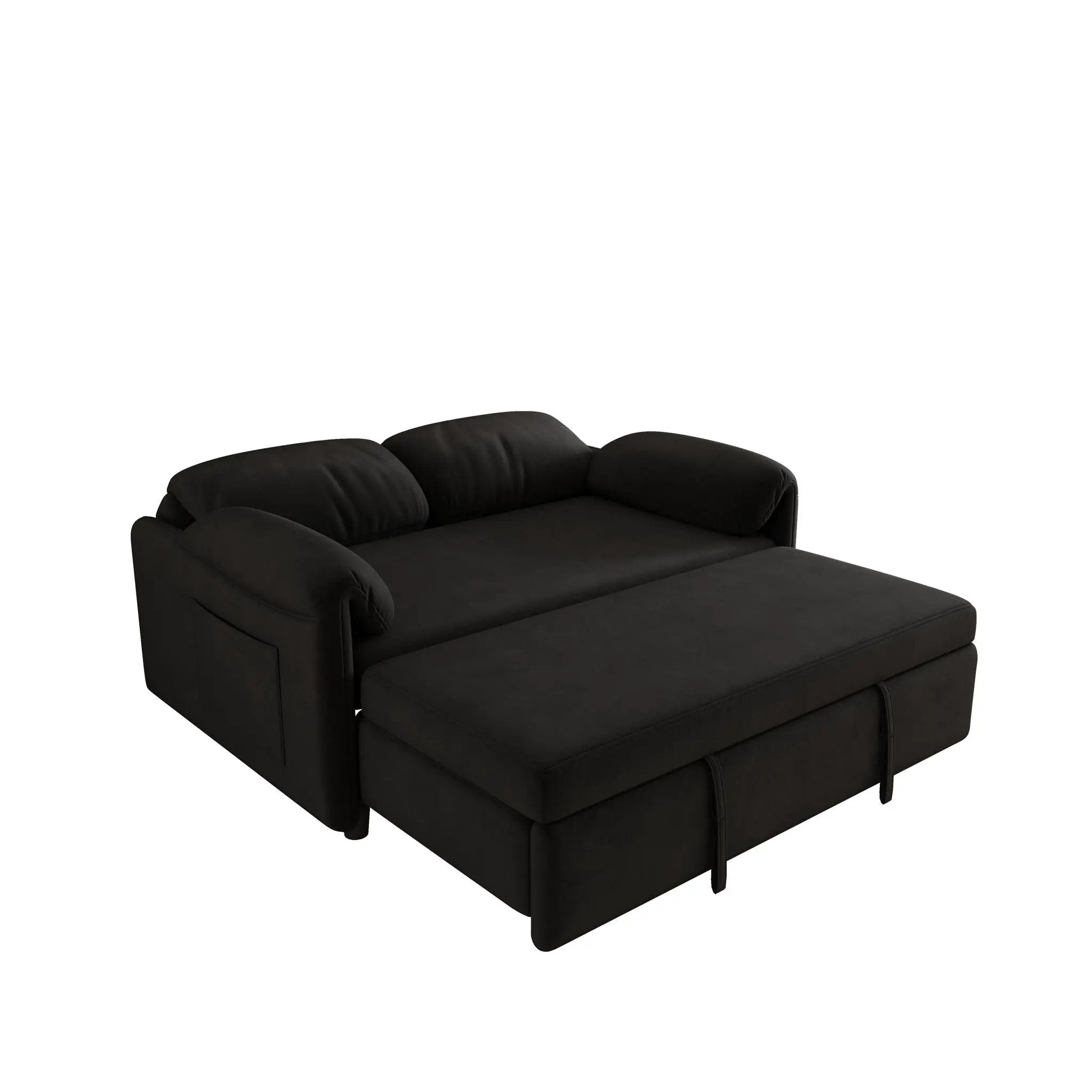 Sofa, Dual Purpose Lounge With Retractable Queen Size Bed by HouseOfZazla