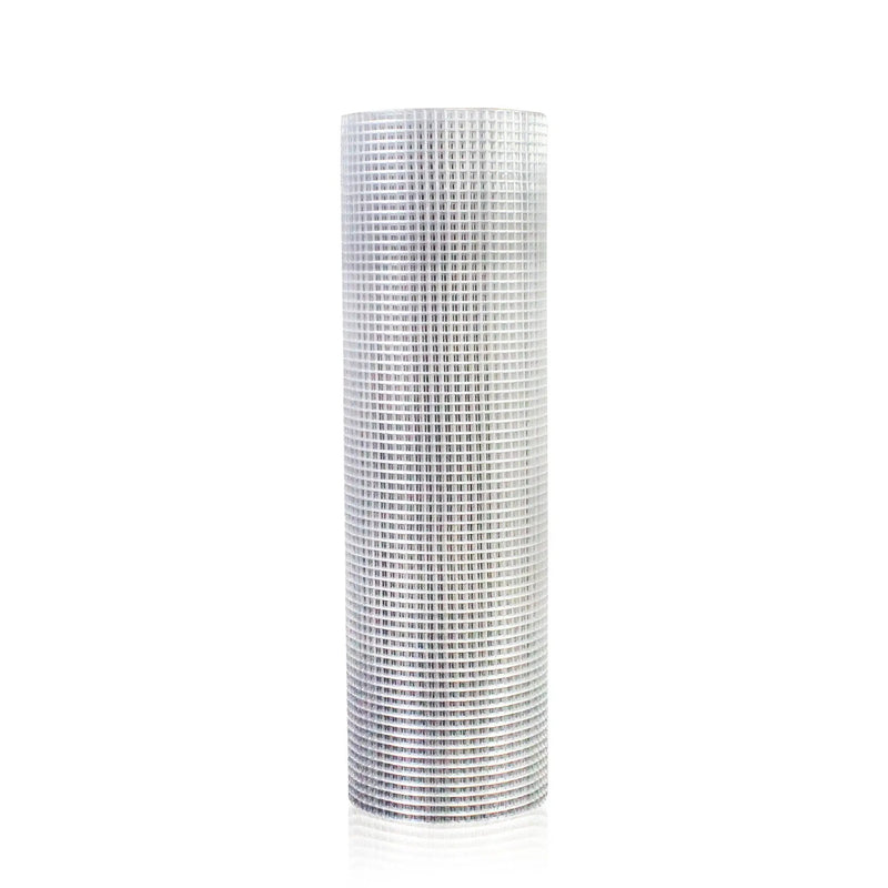 Galvanized Hardware Cloth, Gauge Metal Wire Fencing Roll For Garden And Animal Use - Silver by HouseOfZazla